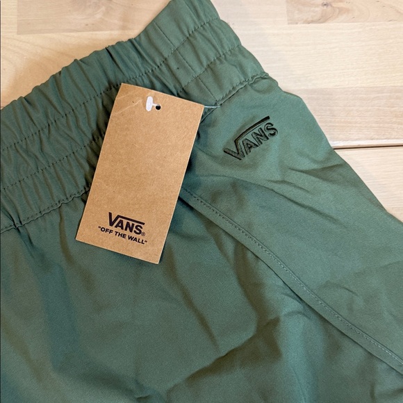 Vans Women's Green Athletic Shorts - Picture 2 of 5